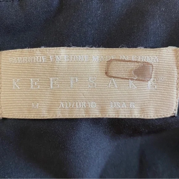 KEEPSAKE THE LABEL NAVY EMBROIDERED EYELET ROMPER - Picture 8 of 10